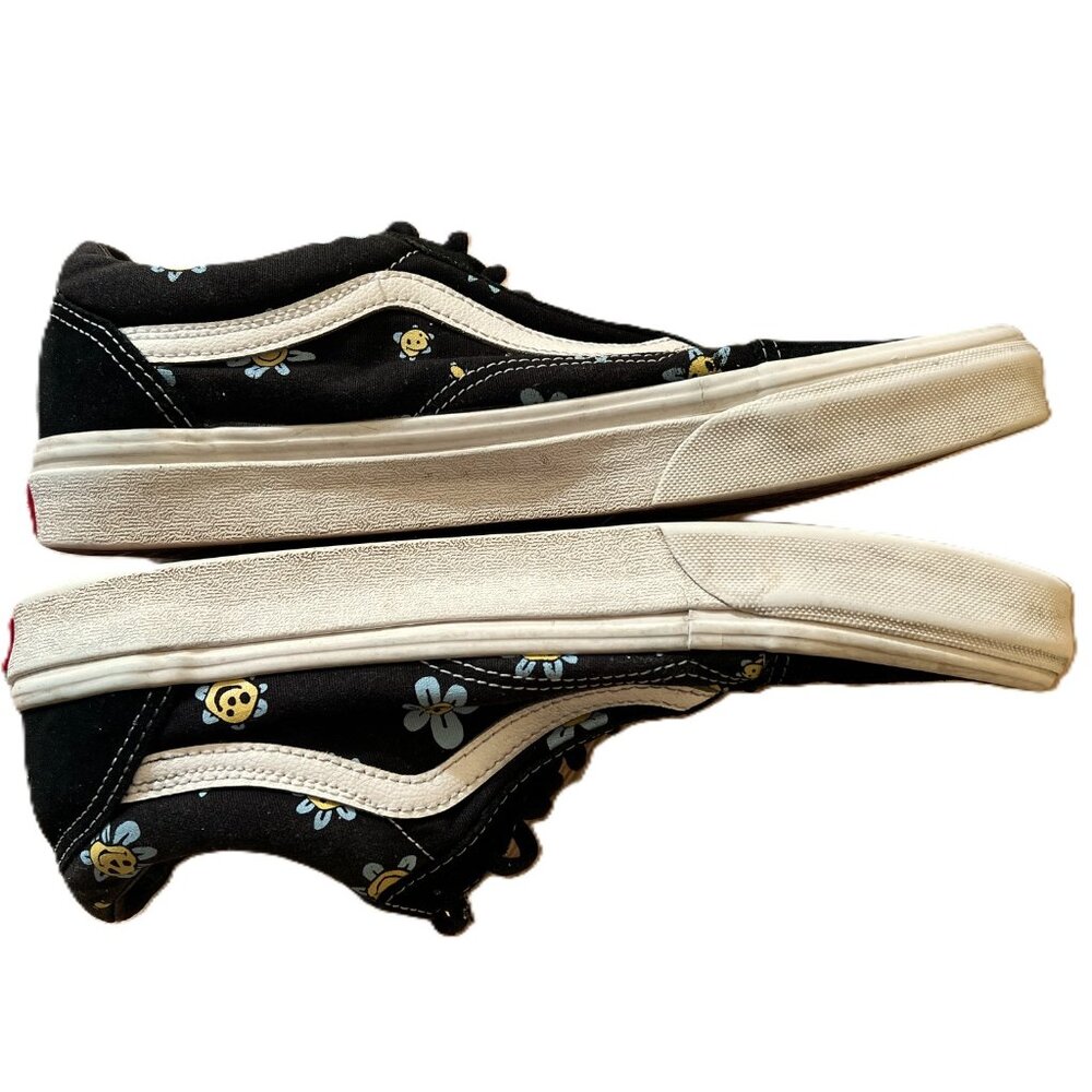 VANS Off the Wall Old Skool Trippy Grin Floral Shoes Women's US 11 Men's US 9.5 - Picture 6 of 12